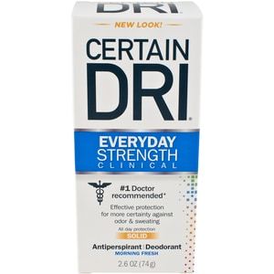 Certain Dri Everday Strength Clinical Solid Deodorant For Women, Excessive Sweating, Antiperspirant Deodorant, Look Good Feel Good, Fresh Fragrances, Antiperspirant, Active Ingredient, Home Remedies, Deodorant