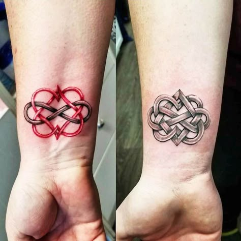 Mother Son Tattoos Celtic, Mother And Son Celtic Knot Tattoo, Mom And Son Infinity Tattoo, Mother And Son Infinity Tattoo, Celtic Mom And Son Tattoo, Celtic Motherhood Knot Tattoo With Names, Celtic Mother Son Tattoo Symbols, Lion Time Clock Tattoo, 4 Sons Tattoo For Mom