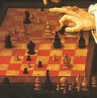 In 1508, the Dutch painter Lucas van Leyden captured the drama of courier chess in his famous painting, known as “The Chess Match,” “The Chess Players,” or “The Chess Game”. Antique Game Table, History Of Chess, Playing Chess, The Vampire Chronicles, Chess Players, Dutch Painters, Saint John, Chess Game, Vintage Film