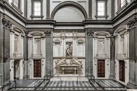 Michelangelo Architecture, Architectural Orders, Sistine Chapel, Marble Sculpture, San Lorenzo, Art Historian, Historical Architecture, Large Picture, Photographic Prints