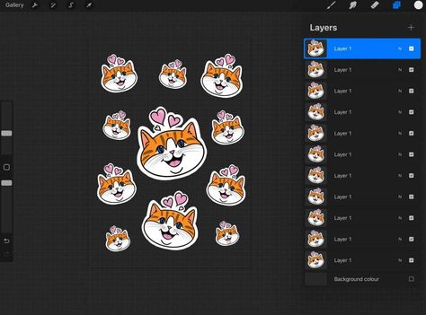 Procreate Canvas Size For Stickers, Sticker Procreate Tutorial, Make Stickers With Procreate, How To Outline Stickers On Procreate, Create Stickers In Procreate, Custom Planner, How To Make Stickers, Beginners Guide, Print Stickers