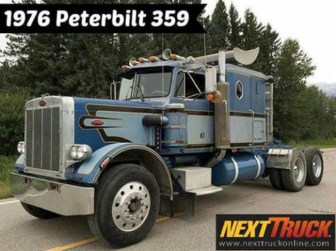 Peterbilt 359 For Sale, Peterbilt 359, Big Tractors, Tractor Trailer Truck, 70s Cars, Cat Engines, Truck Transport, Trailer Truck, Peterbilt Trucks