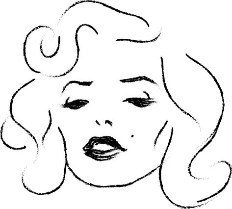 Marilyn Monroe Woman Face - Free vector graphic on Pixabay Drawing Marilyn Monroe, Marilyn Monroe Black And White, Marilyn Monroe Drawing, Marilyn Monroe Painting, Marilyn Monroe Portrait, Marilyn Monroe Art, Abstract Line Art, Free Printable Coloring, Free Printable Coloring Pages