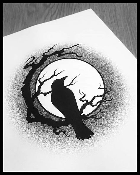 Small First Tattoos, Black Crow Tattoos, Crows Drawing, One Tattoo, Crow Tattoo, Crow Art, Raven Tattoo, Greek Tattoos, Raven Art