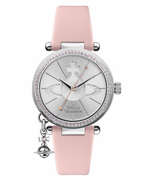 Lyst - Vivienne Westwood 32mm Orb Pastelle Watch Pink/silver in Metallic 2024 Goals, Pink Gem, Watches For Women, Classic Watches, Online Sale, Vivienne Westwood, Michael Kors Watch, Silver Watch, Quartz Movement