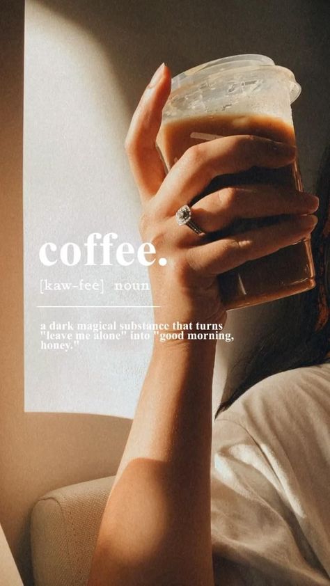 Coffee Photography Instagram, Coffee Instagram Post, Instagram Story Coffee, Coffee Video, Story Coffee, Typography Coffee, Coffee Typography, Coffee Advertising, Cafe Menu Design