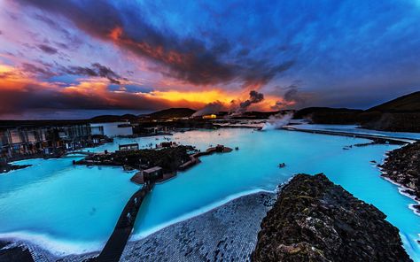 Discover Iceland's beautiful Blue Lagoon geothermal spa #travel #vacation #BlueLagoon #Iceland #traveltips European Cruises, Blue Lagoon Iceland, Thingvellir National Park, Visit Iceland, Cruise Port, New Year's Day, Iceland Travel, Reykjavik, Blue Lagoon