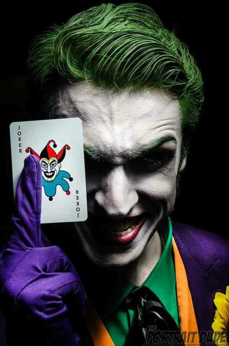 Joker. (Batman) Villain Portrait Photography, Joker Reference, Joker Squad, Joker Portrait Photography, Joker Photoshoot, Joker With Camera, The Joker Playing Card, Joker Wallpaper Joaquin, Joker Card Batman