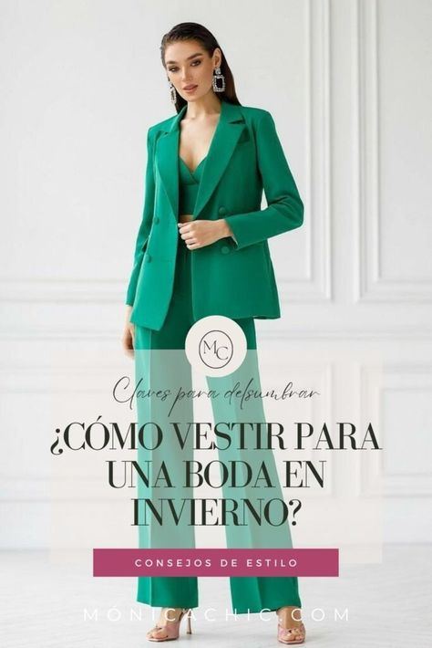 ¿Cómo vestir para una boda en invierno? 10 claves para brillar 5 Outfit Matrimonio Invierno, Outfit Formal Invierno Mujer, Cocktail Dress Code, Fiesta Outfit, Look Formal, Civil Wedding, Dress Codes, Wedding Outfit, Wedding Guest