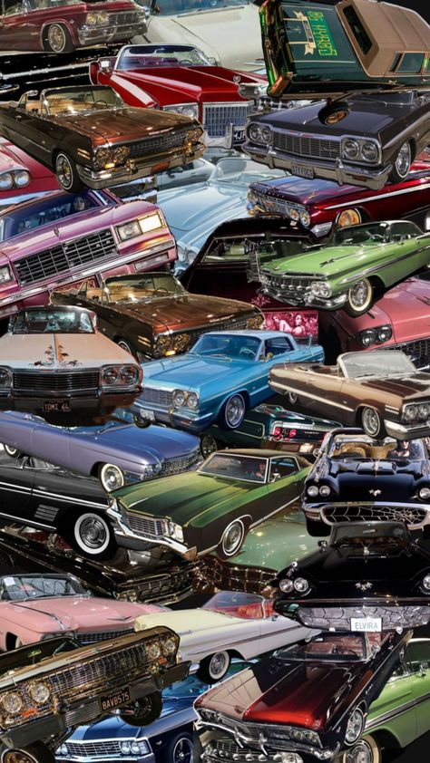 MY DREAM CAR WALLPAPER 64 Impala Lowrider, 1967 Chevrolet Impala, Stuff To Buy, Lowrider Trucks, Lowrider Art, Cool Old Cars, Old Vintage Cars, Cool Car Accessories, Low Riders