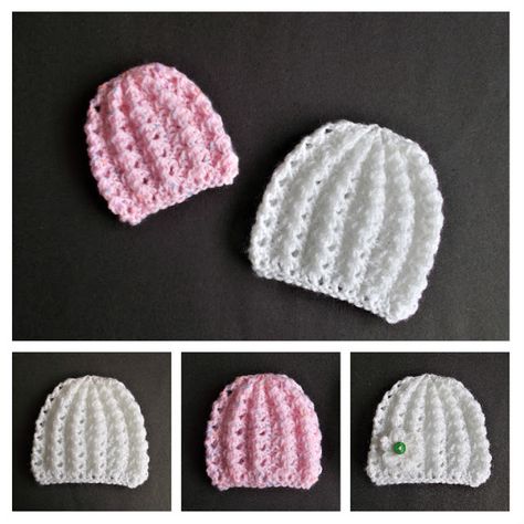 Crocheted Baby Hats, Baby Hats Knitting Free, Baby Hat Knitting Patterns Free, Baby Hat Free Pattern, Beanie Knitting Patterns Free, Knitting For Charity, Baby Booties Knitting Pattern, Baby Hat Knitting Pattern, Knitting Patterns Free Hats