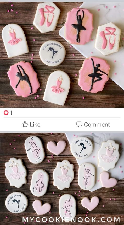 Dance Cookies, Kids Cookies, Dance Themes, Nutcracker Ballet, Cookies For Kids, Fancy Cookies, Coffee Dessert, Cookie Ideas, Birthday Cookies