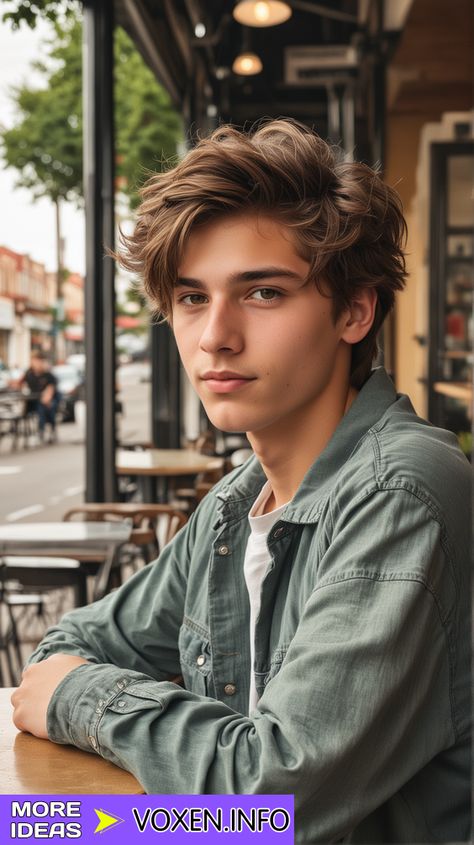 22 Trendy Teen Summer Haircuts 2024: Styles for Boys & Girls Young Male Haircuts, Teen Boys Hair Cuts 2024, Youth Haircut Boy Hairstyles, Teen Haircuts 2024, Longer Teen Boy Hairstyles, Teen Boy Haircuts Wavy Hair, Teen Boy Shaggy Haircut, Teen Boy Hairstyles 2024, Teen Haircut Boy