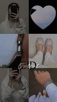 Eid Photography, Collage Of Photos, Eid Photoshoot Ideas, Eid Pics, Eid Looks, Eid Photos, 1 Aesthetic, Self Portrait Poses, Friend Poses Photography