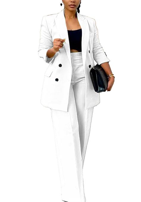 Pants Suits For Women, Casual Office Outfits, Dressy Pant Suits, Womens Business, Professional Pants, Pant Suits For Women, Blazer Outfits For Women, Office Casual Outfit, Business Suits