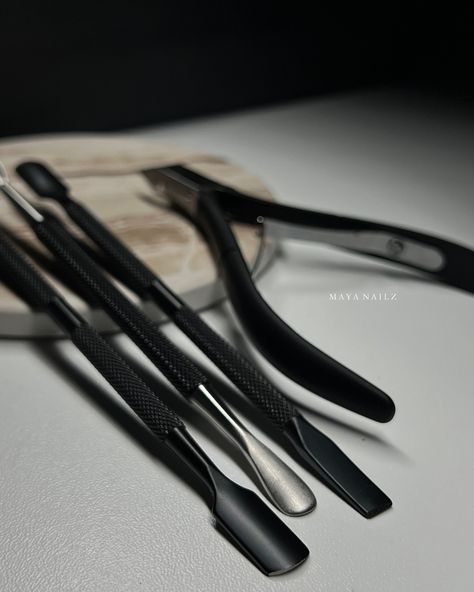 Designed for beginners, home use, and professionals alike! 🖤 My 4-piece cuticle remover tool set, featuring 3 precision pushers and a sharp nipper in sleek black stainless steel, is a must-have for flawless nails. Shop now at mayaxnailz.com with delivery and collection available! 💅✨ Click the link in bio to Shop #nailcareessentials #nails #nailproducts #cuticlecare #cuticletools Cuticle Care, Cuticle Nipper, Cuticle Remover, Nail Cuticle, Black Stainless Steel, Tool Set, Nail Care, Link In Bio, Sleek