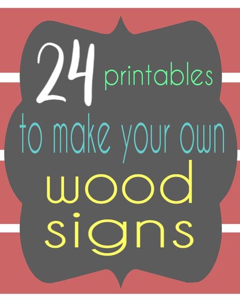 YES!! Now I can make my own wood signs. 24 printables to download to make and sell wood signs. #diy #wood signs #printables Wood Signs Diy, Homemade Wood Signs, Homemade Signs, Stencils For Wood Signs, Wooden Signs Diy, Diy Projects To Sell, Signs Diy, Farmhouse Wood Sign, Diy Wood Signs