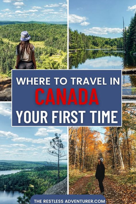 Canada is one of the best outdoor adventure travel destinations in the world! Here is everything you need to know to choose where to visit in Canada, including a full breakdown of which Canada provinces to visit. All from a local! Where to travel in Canada | Where to go in Canada | Travel Canada Tips | Travel Canada Places | Best places to visit in Canada | Beautiful places in Canada | plan a trip to Canada | Travel Canada adventure | Canada travel photography | places to explore in Canada Best Places In Canada, Adventure Vacation, Canada Travel Guide, Adventure Inspiration, Visit Canada, Canada Road Trip, Adventure Activities, Travel Activities, Hiking Trip