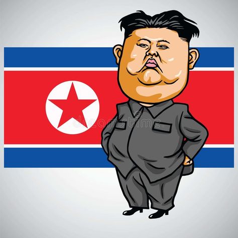 Kim Jong-un with North Korea Flag on Background. Cartoon Vector Illustration. Ma #Sponsored , #sponsored, #AFFILIATE, #North, #Kim, #Flag, #Korea Kim Jong Un Cartoon, North Korea Flag, North Korea Kim, Korea Flag, Background Cartoon, Creative Flyer Design, Kim Jong Un, Emo Wallpaper, Flag Vector