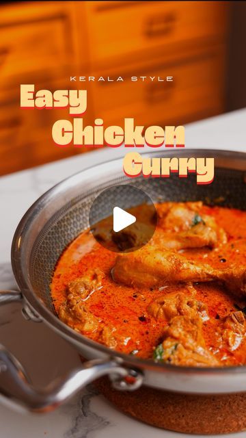 Indian Chicken Curry Recipe, Stainless Steel Range, Indian Chicken, Easy Chicken Curry, Curry Chicken Recipes, Indian Dishes, Curry Chicken, Kerala, Chicken