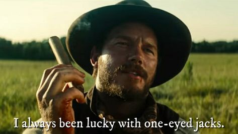 Magnificent Seven 2016, Magnificent 7, Magnificent Seven, The Magnificent Seven, Favorite Movie Quotes, Chris Pratt, Funny Video Memes, Old West, Movie Art