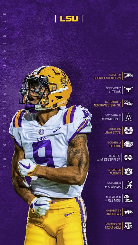 College Football Schedule Graphic, Football Schedule Poster, Sports Schedule Graphic Design, Football Schedule Design, Football Schedule Graphic, Sports Schedule Graphic, Schedule Graphic, Athletic Graphics, Athletic Posters