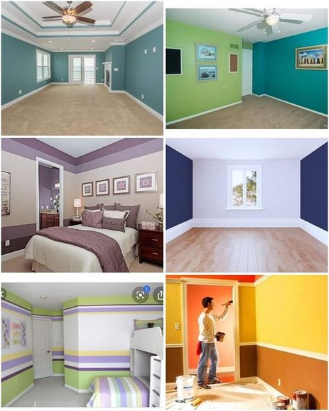 Hall Painting Wall Colors Indian, Hall Painting Wall Colors, Hall Color, Room Paint Designs, Hall Painting, Hall Colour, Room Color Combination, Wall Color Combination, House Colour