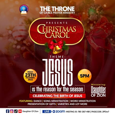 Christmas Convention Flyer Design, Carol Service Flyer Design, Christmas Flyer Design Graphics, Christmas Sales Flyer, Christmas Carol Flyer Design, Christmas Sales Flyer Design, Christmas Carol Design, Christmas Carol Flyer, Christmas Flyer Design