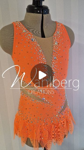 Sara Wahlberg|Costume design on Instagram: "This color..! 😍🧡🧡   Costume for @oda.fjerdingen 🇧🇻  #wahlbergcreations #batontwirlingcostume #twirling #twirlingbaton #twirlingcostume #batontwirling #drill #drilldrakt #1baton #solo #solocostume #rhinestones #strasstenar #strass #crystals #custommade #costume #freestyle #solocostume #beaded #beadazzled #seamstress #costumemaking #bling  #smallbusiness #madeinsweden #blingismything #orange" Baton Twirling Costumes, Twirling Costumes, Baton Twirling, Solo Costume, Costume Design, Crystals, Orange, On Instagram, Color