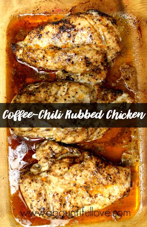 Cooking With Coffee, Coffee Chicken, Coffee Chicken Recipe, Coffee Marinade For Steak, Coffee Rub Chicken, Chicken In Beer Recipes, Coffee Infused Bourbon, Coffee Infused Vodka, Thick Pork Chop Recipe