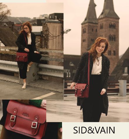 satchel TESSA of our partner brand SID & VAIN  Sustainable and fair product The traditionally styled satchel brings back the charme of lost days, reminiscent of past school days, yet interpreted in a modern fashion - a must have! Perfect for Stydy and work Suitcase Sets, Italian Handbags, Retro Bags, Leather Apron, Bag Suitcase, Travel Bags For Women, Hand Luggage, Laptop Bags, How To Make Handbags