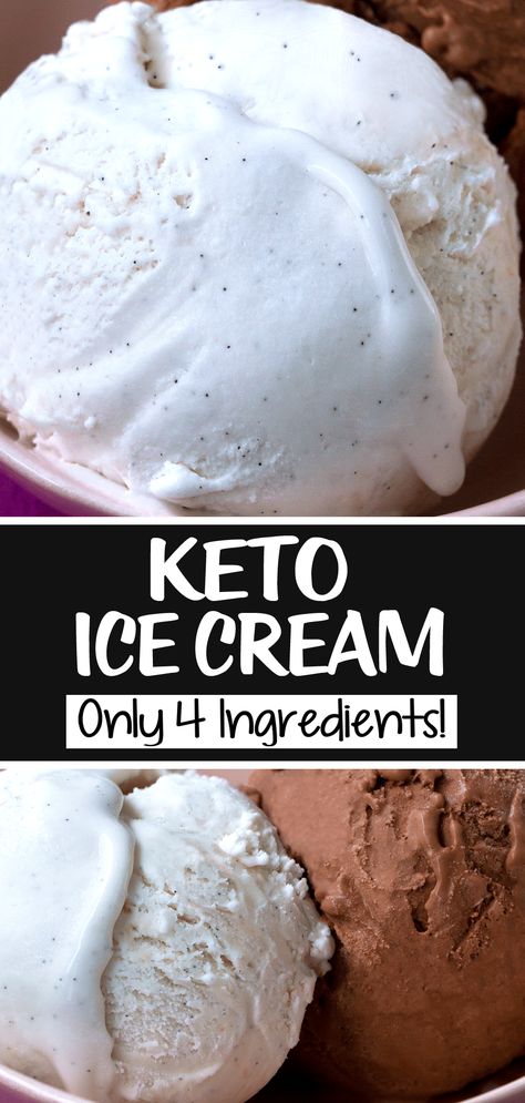 The Best Keto Ice Cream Recipe Keto Ice Cream Recipe, Low Carb Ice Cream Recipe, Keto Friendly Ice Cream, Ninja Ice Cream Recipe, Coconut Ice Cream Recipes, Low Carb Ice Cream, Breakfast Low Carb, Ice Cream Maker Recipes, Lost 100 Pounds