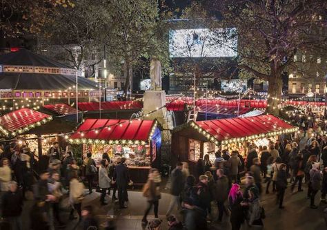 Leicester Square Christmas Market London Christmas Market, Hampstead Village, Leicester Square London, Burlington Arcade, Christmas Things To Do, Secret London, London Market, Best Christmas Markets, London Christmas