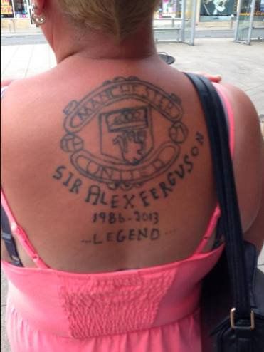 Manchester United Tattoo, Man Utd Tattoo, Giant Tattoo, England Tattoo, Liverpool Tattoo, Worst Tattoos, Football Tattoo, Manchester United Legends, Manchester United Wallpaper