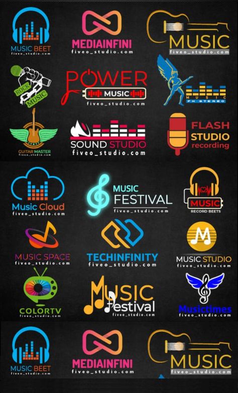 I will design Specially flat minimalist logo for Your Music, T-shirt, Producer, Dj, Clothing Brand, Business, Band, website, Blog, etc. I will make an awesome music or entertainment LOGO for your Band ,business or company with creativity, high quality in a very Cheap price.It is AFFORDABLE FOR EVERYONE.I am doing logo design for 4 years now Music Festival Logo Design Inspiration, Music Studio Logo Design, Festival Logo Design Inspiration, Music Festival Logo Design, Modern Music Studio, Clothing Brand Business, Dj Logo Design, Dj Clothes, Record Label Logo