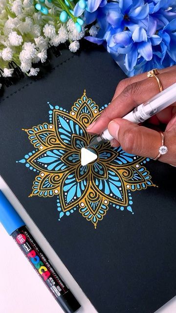 𝗠𝗮𝗵𝗲𝘀𝘄𝗮𝗿𝗶 𝗔𝗿𝘂𝗹𝗸𝘂𝗺𝗮𝗿 on Instagram: "🦋 💫🌀Tips for Beginners: 

	✨🔹Take Your Time: Mandala art is meant to be meditative, so work slowly and carefully. 

	✨🔹 Focus on Symmetry: The guide lines are there to help you keep the design balanced.

	✨🔹 Keep It Simple: For beginners, sticking to basic shapes like petals and lines will keep the design manageable while still looking beautiful.

	✨🔹 Practice Makes Perfect: The more you practice, the more comfortable you’ll become with creating intricate patterns. Feel free to make mistakes; the goal is to enjoy the process!

@freehand.art 

.
.
.

#happynavratri 

#inspiration#healing#mindfulness#trending#learntodraw#ilovesharingmandala#mandala#beginners#tips" Mandala Art Simple Drawings, Mandala Art Basic Patterns, Simple Mandala Art For Beginners, Aesthetic Mandala Art, Mandala Art For Beginners, Dyi Art, Painting Stones, Zentangle Ideas, Boho Art Drawings