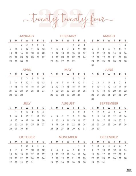 Choose from 29 different 2024 yearly wall calendars. Portrait and landscape orientation, with and without holidays. All FREE. Print from home! Yearly Calendar Template, Printable Yearly Calendar, Free Printable Calendar Templates, Free Planner Templates, Daily Planner Printables Free, Weekly Planner Free Printable, Study Planner Printable, Weekly Planner Free, Planner Organiser