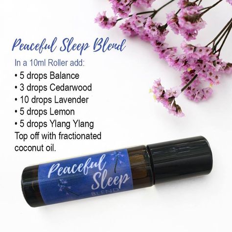 doTERRA Peaceful sleep blend Doterra Sleep Blend Rollers, Doterra Sleep, Sleep Roller Blend Young Living, Essential Oils For Sleep Rollerball, Rollerball Recipes, Oils For Energy, Doterra Immune Roller, Helichrysum Essential Oil, Essential Oil Roller Bottle Recipes