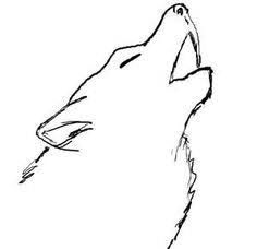 images (236×228) Wolf Howling Drawing, Coyote Drawing, Simple Wolf Tattoo, Wolf Drawing Easy, Animal Sketches Easy, Wolf Drawings, Marshmello Wallpapers, Anime Wolf Drawing, Cute Wolf Drawings