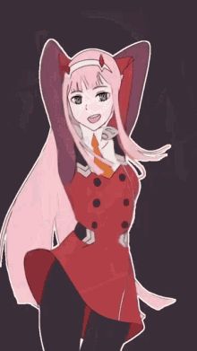 Live Wallpaper Anime Zero Two, Darling In The Franxx Live Wallpaper, Video Cute Wallpapers, Darling In The Franxx Zero Two Wallpaper, Wallpapers For Two, Anime Dance Gif, All Anime Wallpaper, Anime Dance Video, Video Wallpaper Anime