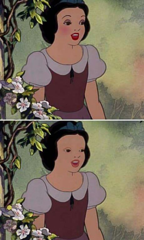 Snow White without makeup. Oh god! Disney Princess Without Makeup, Disney Princesses Without Makeup, Funny Disney Jokes, Funny Disney, Oh God, Disney Jokes, Laugh A Lot, Without Makeup, Disney Funny