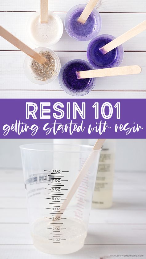 Resin 101: Getting Started with Resin | artsy-fartsy mama First Resin Project, Mexican Resin Art, Resin Step By Step, Ash Resin Jewelry Diy, Different Types Of Resin, How To Start A Resin Business, Things To Make With Resin To Sell, Resin Designs Ideas, Best Resin For Jewelry