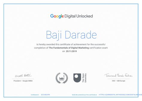 when your handwork turns into result.  #GoogleCertificate #Google #Digitalmarketing #Certified  #GoogleCertified #GoogleDigitalUnlocked #googledigitalskills University Certificate, Local Marketing, Content Writer, Certificate Of Achievement, Online Digital Marketing, Marketing Concept, Brand Communication, Strategic Marketing, Certificate Design