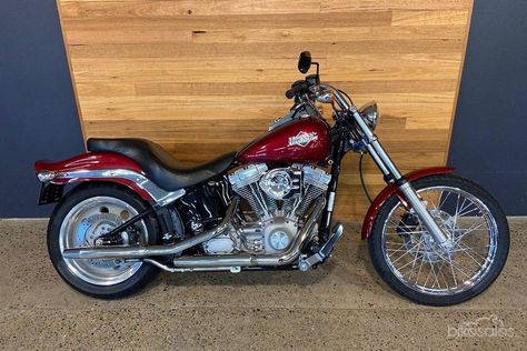 2006 Harley-Davidson Softail Standard 88 EFI (FXSTI) Soft Tail Slim, Harley Davidson Softail Standard, Harley Davidson Softail Custom, Softail Standard, Boss Hoss, Harley Davidson Softail, Softail Custom, Used Bikes, Pit Bike