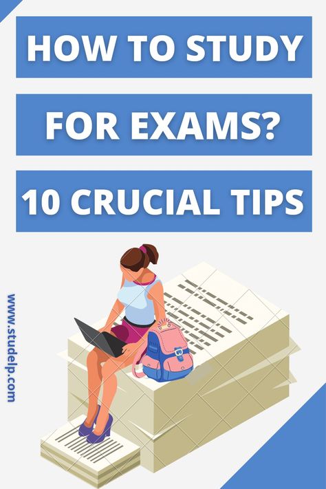 How to Study For Exams? Study Tips For Exams, Tips For Exams, Study For Exams, Exam Preparation Tips, Exam Tips, Exam Study Tips, Best Study Tips, How To Study, Exams Tips