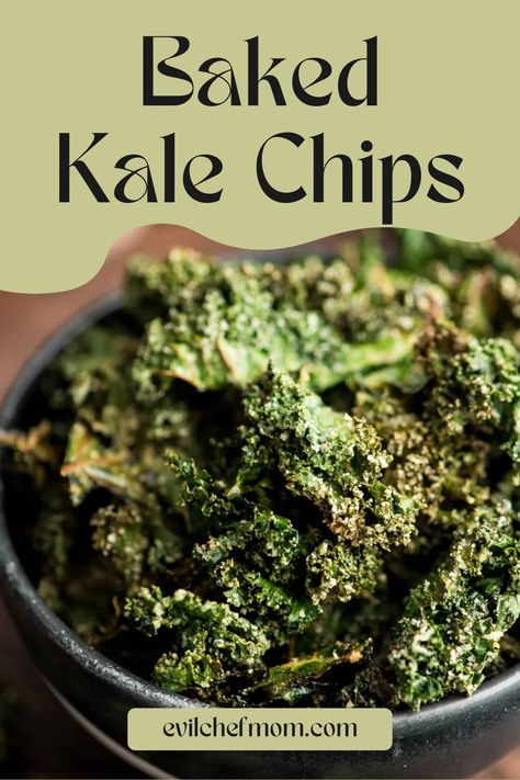 Baked Kale Chips Kale Chips Oven, Baked Kale Chips, Kale Chips Baked, Baked Kale, Kale Leaves, Food Substitutions, Salad Sauce, Kale Chips, Homemade Snacks