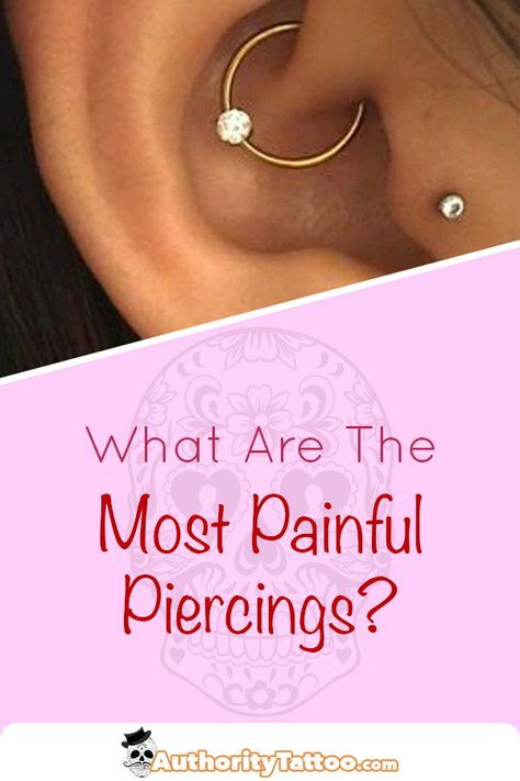 Tragus Piercing Pain Chart, Ear Pierce Ideas, Ear Piercing Pain Chart, Best Ear Piercings, Piercings To Get, Cute Ear Piercings Ideas, Piercing Pain Chart, Teeny Tattoos, Ear Piercing Care