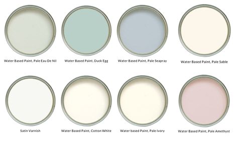 In part one of the laura ashley furniture paint challenge, we put three of our favourite bloggers to the test... Laura Ashley Paint Colors, Laura Ashley Nursery, Duck Egg Blue Bedroom, Paint Challenge, Laura Ashley Furniture, Laura Ashley Paint, Kitchen Green, Blue Bedroom Decor, Ashley Home