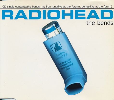 Radiohead: The Bends (The Bends / My Iron Lung... My Iron Lung, Radiohead Poster, Radiohead Albums, Radiohead The Bends, Iron Lung, The Bends, Ok Computer, The Jam Band, Thom Yorke