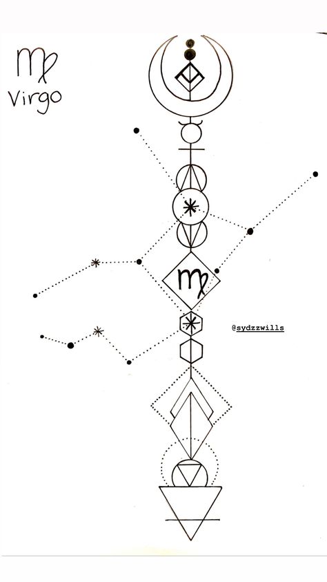 Arrow Board, Aquarius Constellation Tattoo, Virgo Tattoo Designs, Virgo Constellation Tattoo, Virgo Astrology, Dna Tattoo, Horoscope Tattoos, Virgo Tattoo, Aries Tattoo